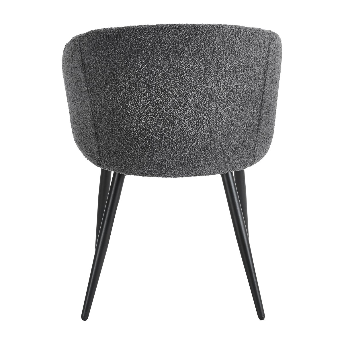 4RICO ASOLA waiting and living room chair, gray color 3