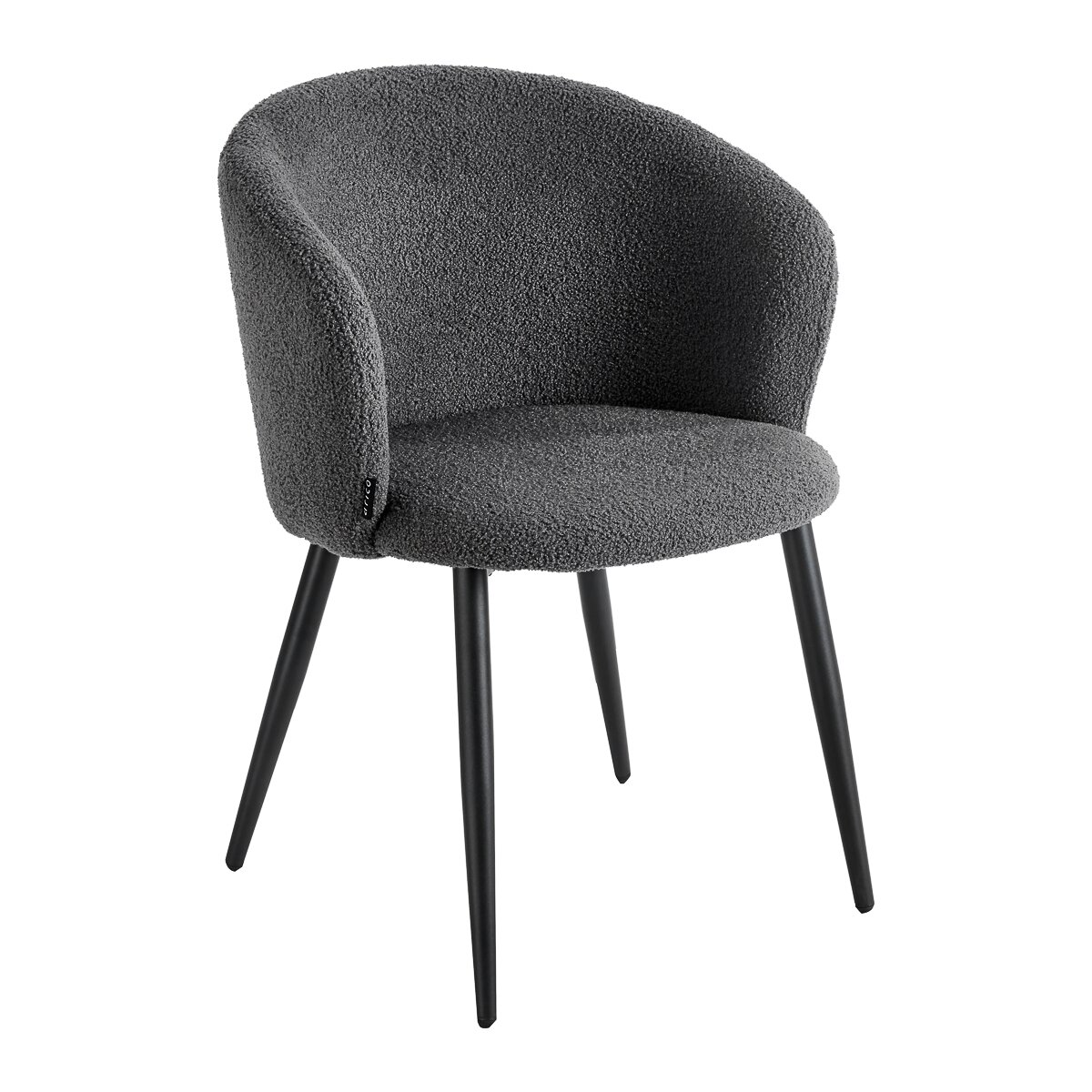 4RICO ASOLA waiting and living room chair, gray color 4RICO ASOLA waiting and living room chair, gray color