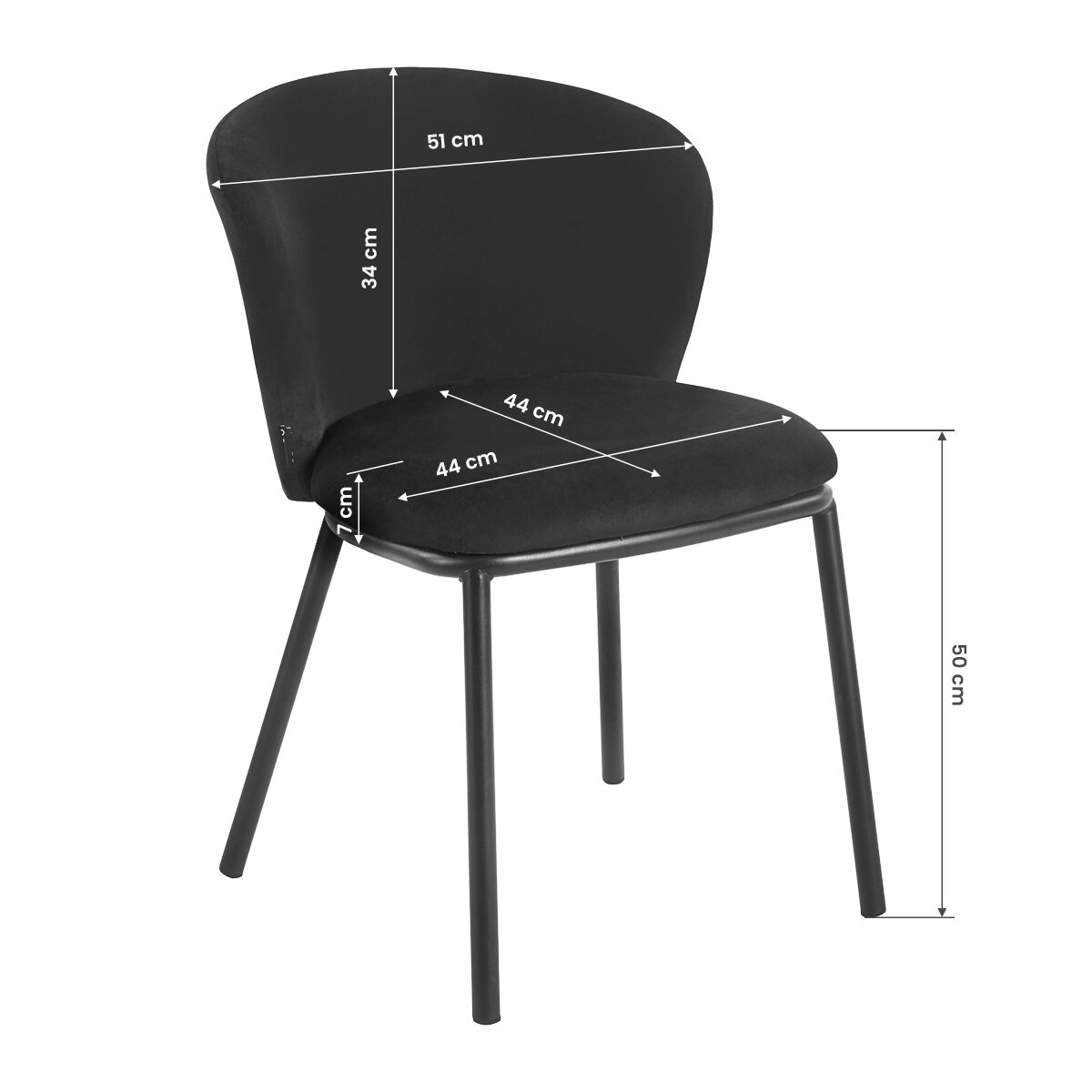 4RICO LINEA waiting and living room chair, black color 7 4RICO LINEA waiting and living room chair, black color 7