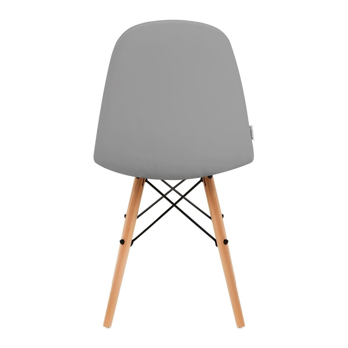 4Rico Scandinavian office and waiting room chair QS-185, gray color 3 4Rico Scandinavian office and waiting room chair QS-185, gray color 3