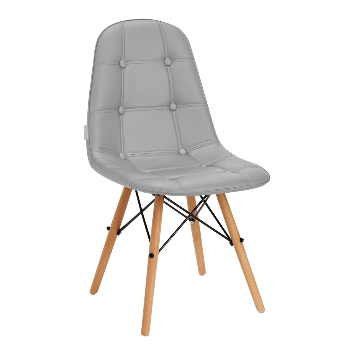 4Rico Scandinavian office and waiting room chair QS-185, gray color 4Rico Scandinavian office and waiting room chair QS-185, gray color