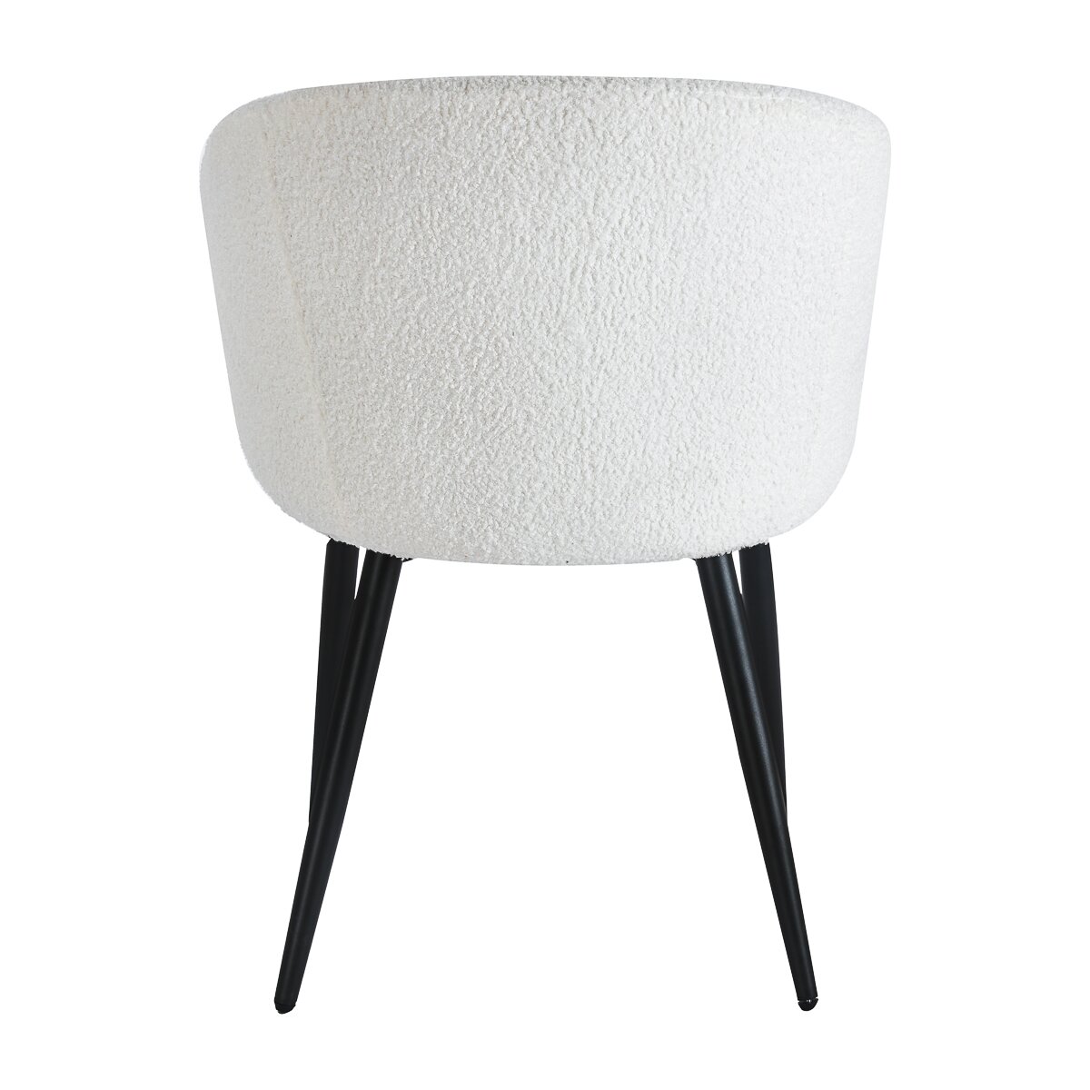 4RICO VERSO waiting and living room chair, white color 3