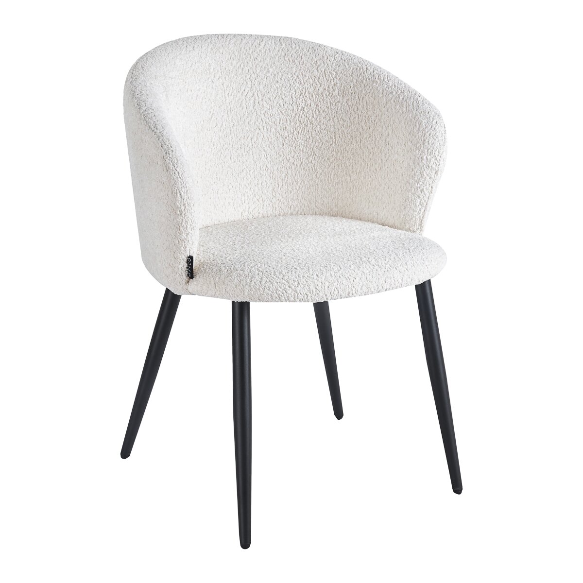 4RICO VERSO waiting and living room chair, white color