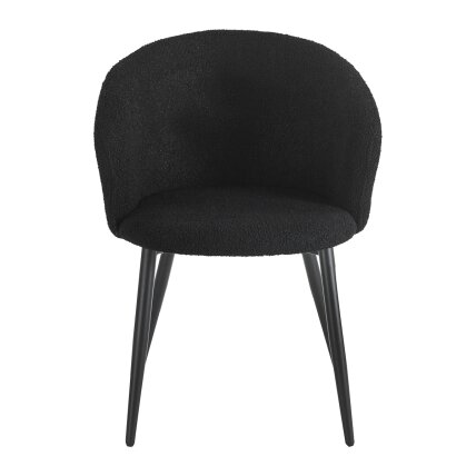 4RICO ASOLA waiting and living room chair, black color 2 4RICO ASOLA waiting and living room chair, black color 2