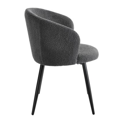 4RICO ASOLA waiting and living room chair, gray color 1