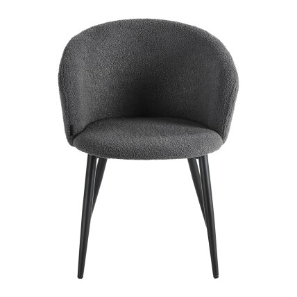 4RICO ASOLA waiting and living room chair, gray color 2