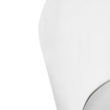 4RICO LINEA laukiamojo bei svetainių kėdė, baltos spalvos 5 4RICO LINEA laukiamojo bei svetainių kėdė, baltos spalvos 5