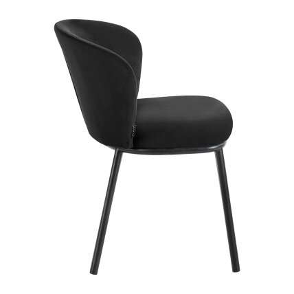 4RICO LINEA waiting and living room chair, black color 3 4RICO LINEA waiting and living room chair, black color 3