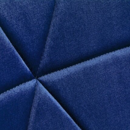 4Rico Scandinavian office and waiting room chair QS-186, blue velvet 4