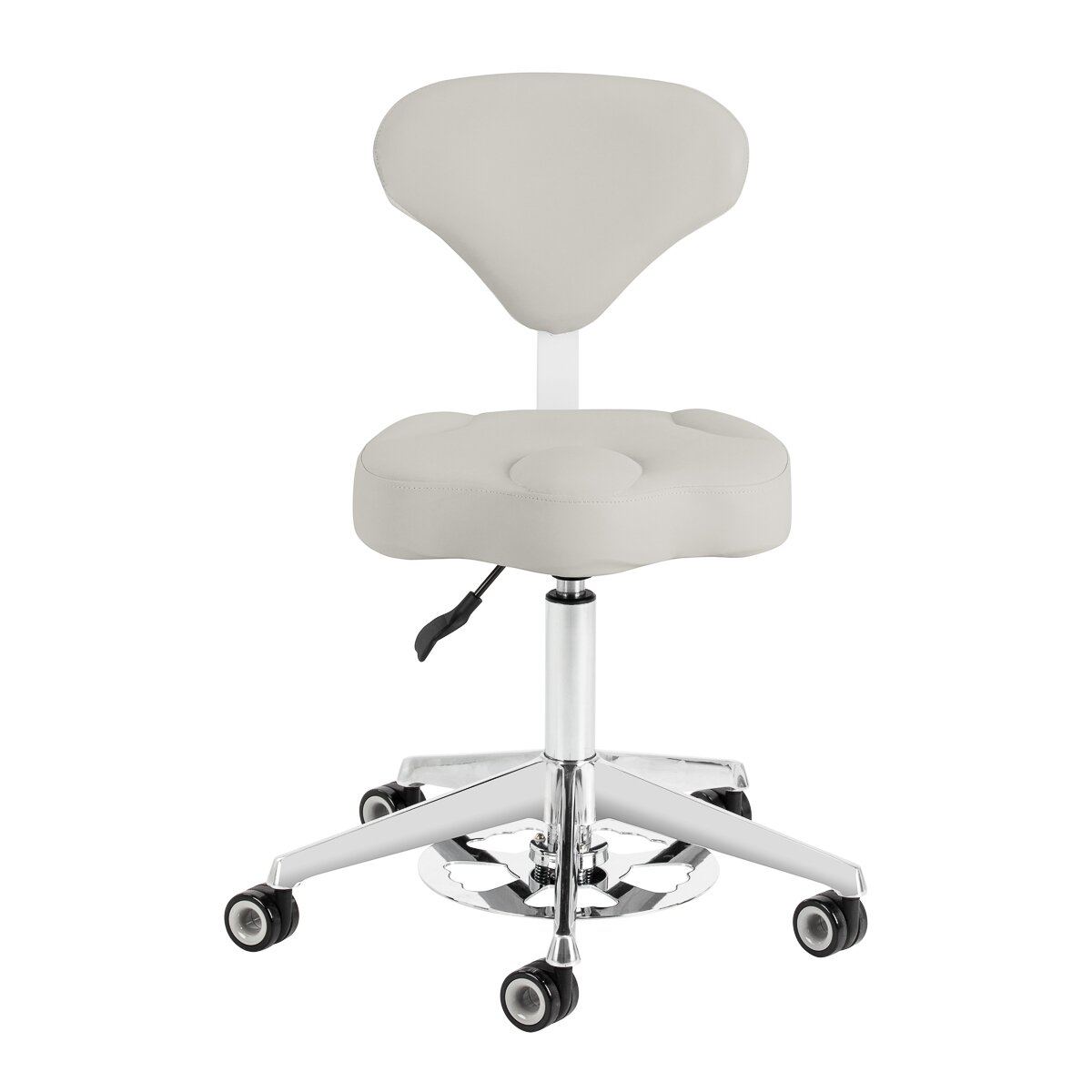 AZZURRO 156-F profesionali meistro kėdė grožio salonams, pilkos spalvos 1