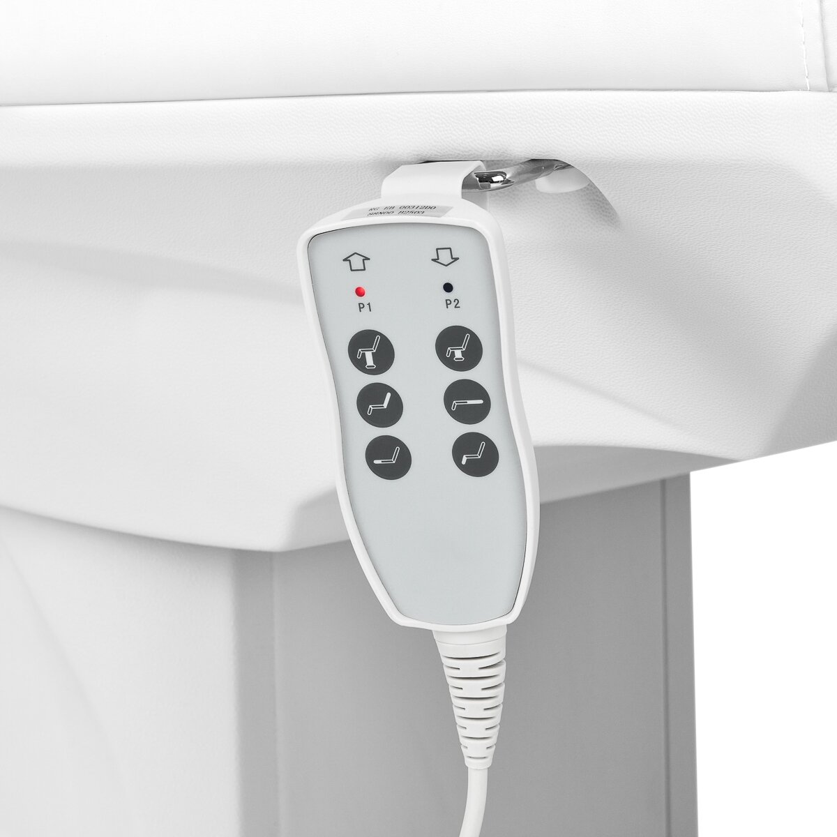 AZZURRO profesionali elektrinė kosmetologinė kėdė - gultas 891 (3 varikliai), baltos spalvos 9 AZZURRO profesionali elektrinė kosmetologinė kėdė - gultas 891 (3 varikliai), baltos spalvos 9