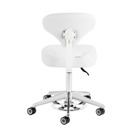AZZURRO 156-F profesionali meistro kėdė grožio salonams, šaltai baltos spalvos 2 AZZURRO 156-F profesionali meistro kėdė grožio salonams, šaltai baltos spalvos 2