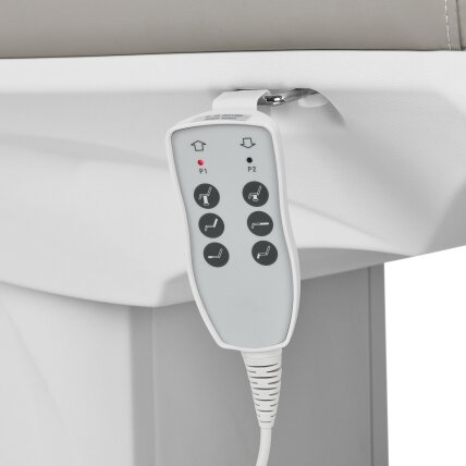 AZZURRO profesionali elektrinė kosmetologinė kėdė - gultas 891 (3 varikliai), pilkos spalvos 9 AZZURRO profesionali elektrinė kosmetologinė kėdė - gultas 891 (3 varikliai), pilkos spalvos 9