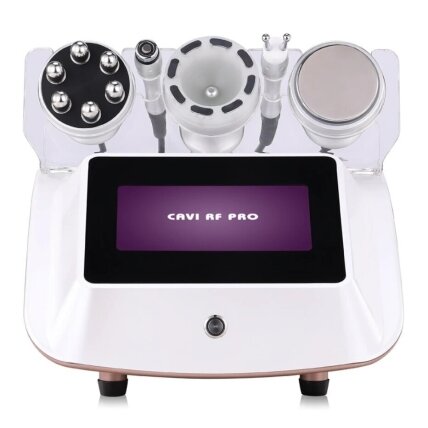 CAVI PRO RF profesionalus 5in1 vakuumo, radijo dažnio (RF) ir kavitacijos (40K) aparatas veido ir kūno procedūroms CAVI PRO RF profesionalus 5in1 vakuumo, radijo dažnio (RF) ir kavitacijos (40K) aparatas veido ir kūno procedūroms