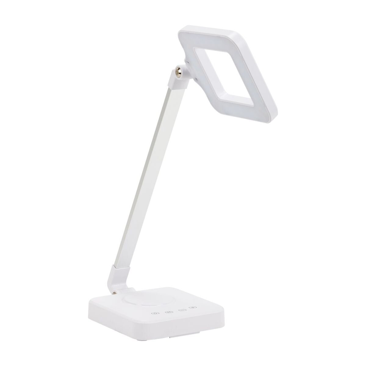 ELEGANTE RED LINE profesionali stalinė lempa manikiūro darbams ELEGANTE LED SQUARE 804, baltos spalvos 2 ELEGANTE RED LINE profesionali stalinė lempa manikiūro darbams ELEGANTE LED SQUARE 804, baltos spalvos 2