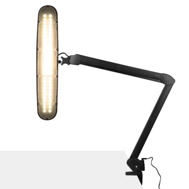 ELEGANTE RED LINE profesionali kosmetologinė LED lempa ELEGANTE 801-TL su reguliuojamu šviesos intensyvumu ir spalva, tvirtinama prie stalo arba vežimėlio ELEGANTE RED LINE profesionali kosmetologinė LED lempa ELEGANTE 801-TL su reguliuojamu šviesos intensyvumu ir spalva, tvirtinama prie stalo arba vežimėlio