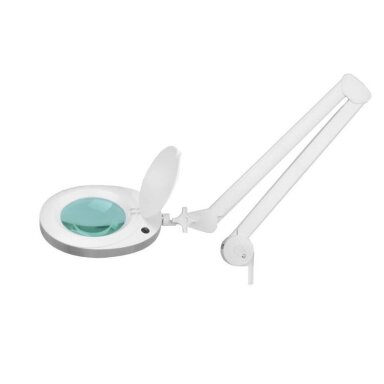 ELEGANTE RED LINE profesionali kosmetologinė LED lempa - lupa ELEGANTE 6025 60 SMD 5D (su stovu) ELEGANTE RED LINE profesionali kosmetologinė LED lempa - lupa ELEGANTE 6025 60 SMD 5D (su stovu)
