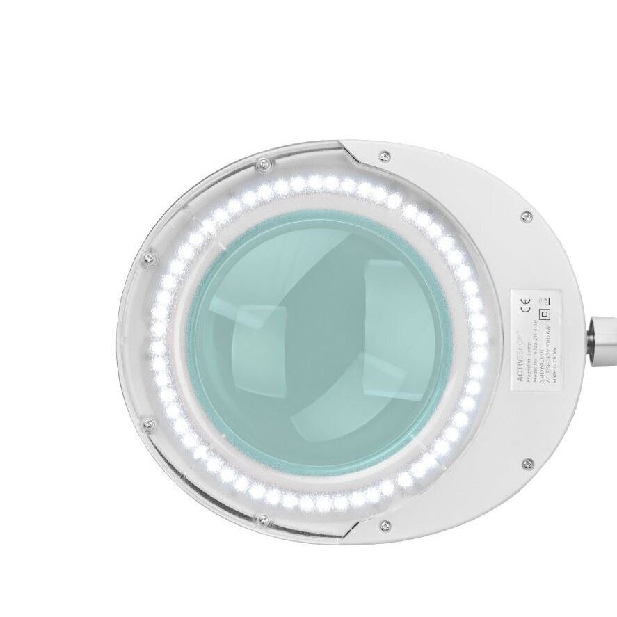 ELEGANTE RED LINE profesionali kosmetologinė LED lempa - lupa ELEGANTE 6025 60 SMD 5D (su stovu) 4