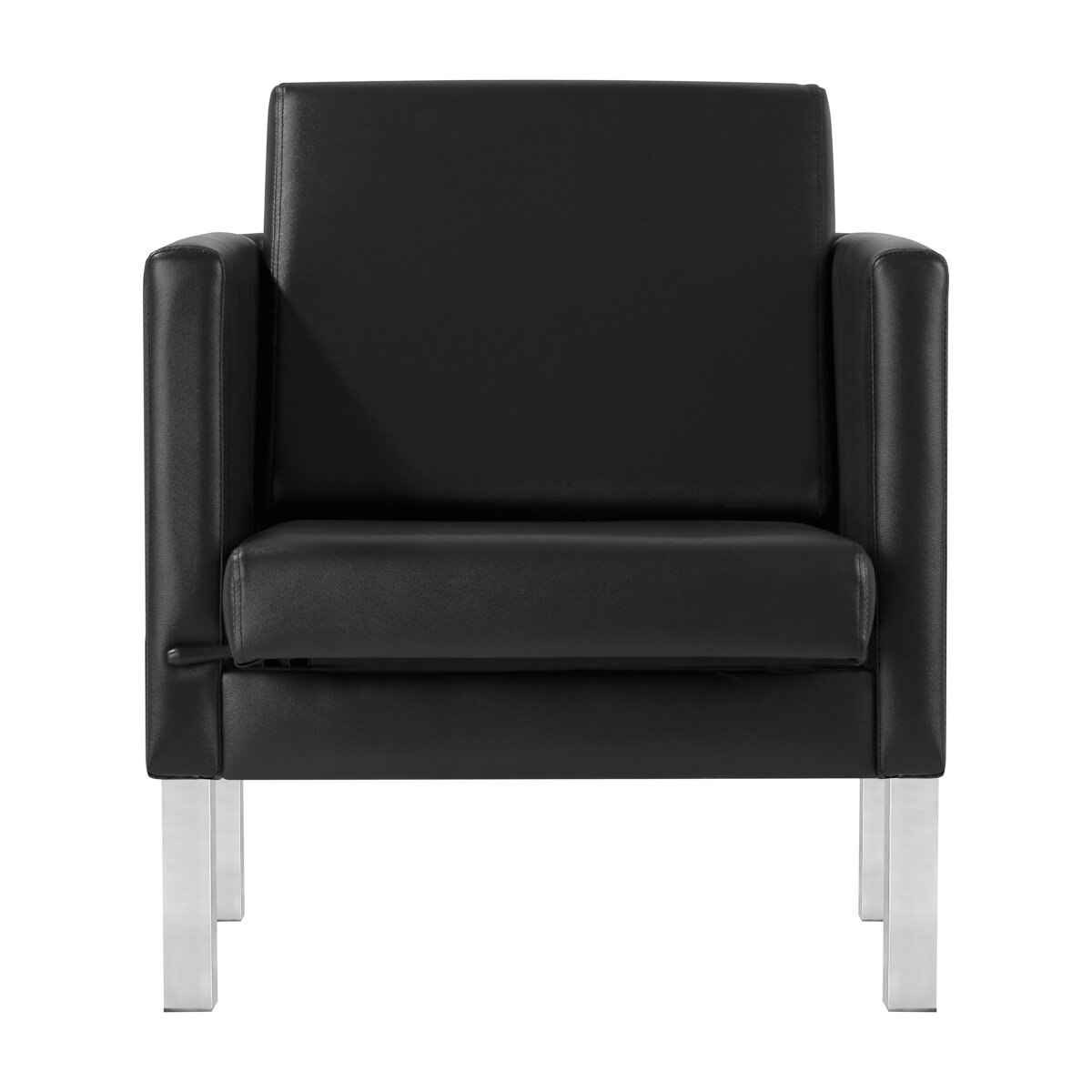 GABBIANO waiting chair BM18011, black 1 GABBIANO waiting chair BM18011, black 1