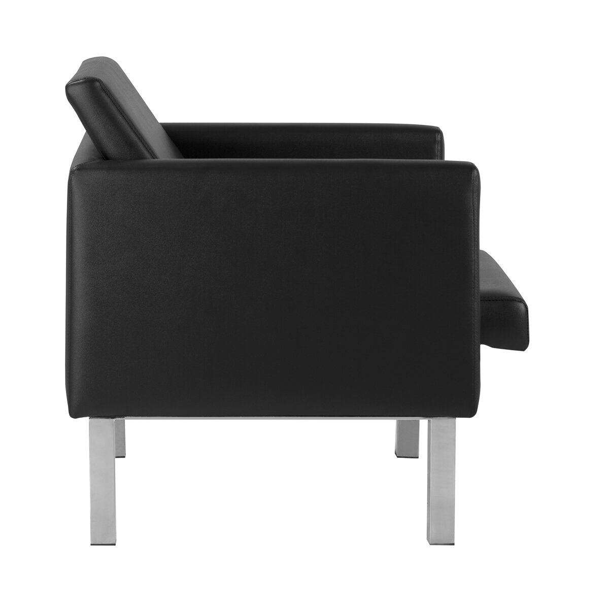 GABBIANO waiting chair BM18011, black 3 GABBIANO waiting chair BM18011, black 3
