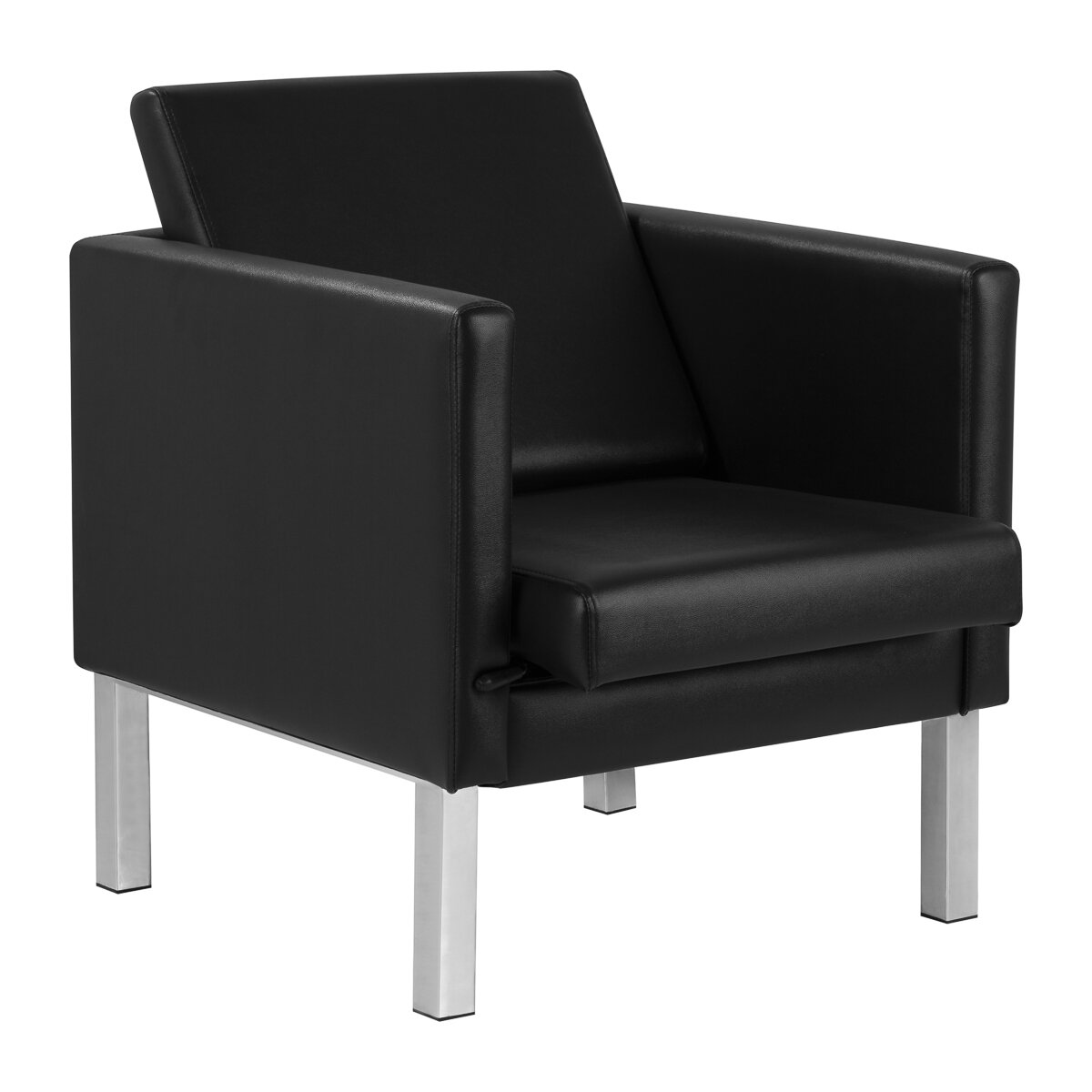 GABBIANO waiting chair BM18011, black GABBIANO waiting chair BM18011, black