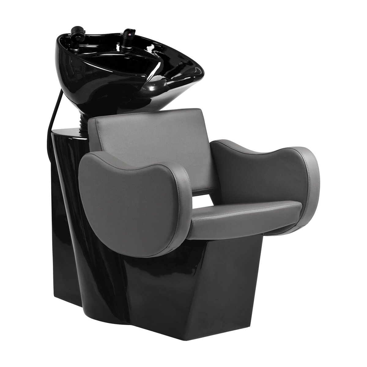 GABBIANO professional sink for hairdressing and beauty salons SEWILLA, gray