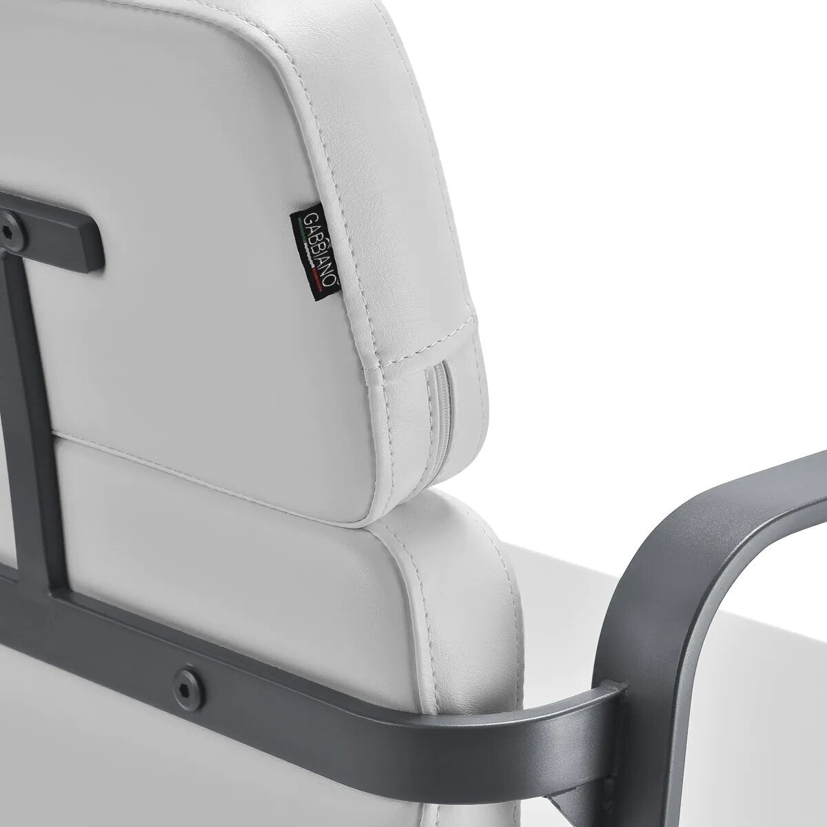 GABBIANO professional barber chair PORTO WHITE 6