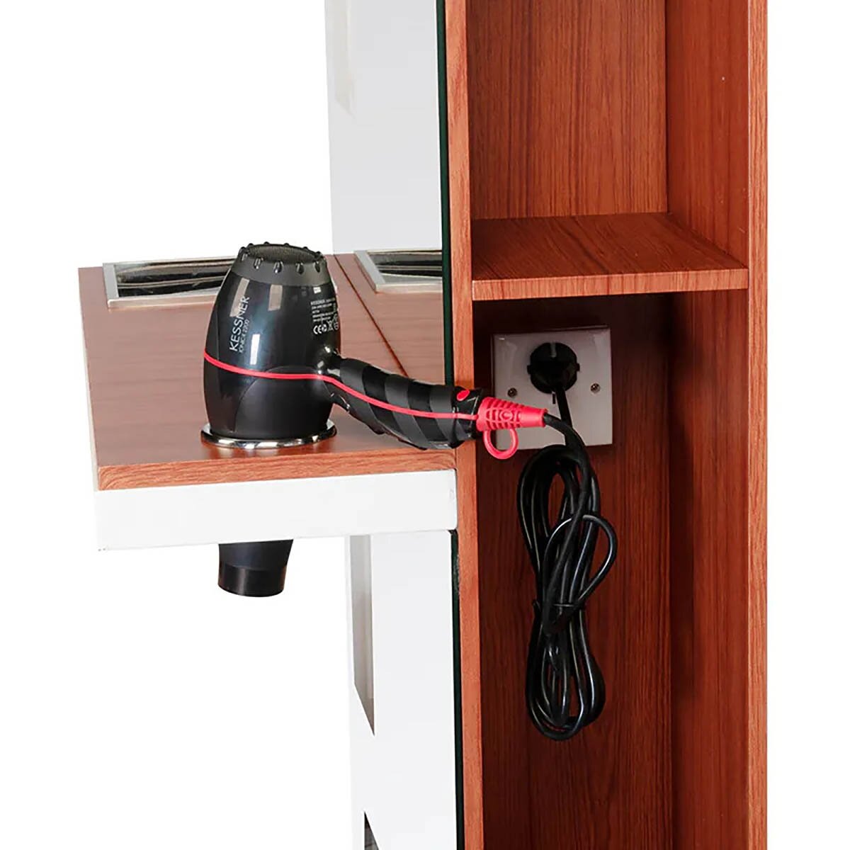 GABBIANO professional hairdressing console-mirror B058, cherry color 5 GABBIANO professional hairdressing console-mirror B058, cherry color 5