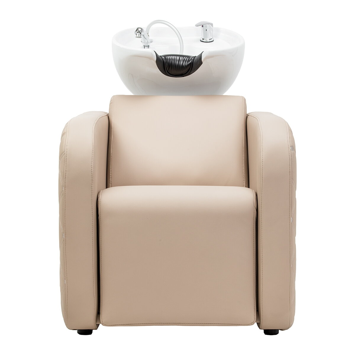 GABBIANO professional hairdressing sink SYLVIA PLUS with massage function, cream color 4