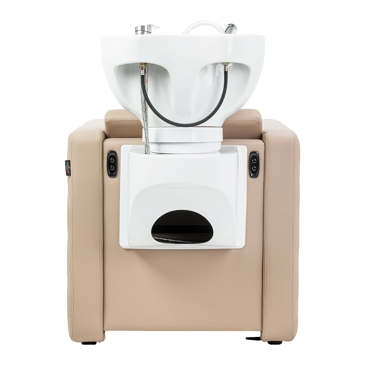 GABBIANO professional hairdressing sink SYLVIA PLUS with massage function, cream color 5