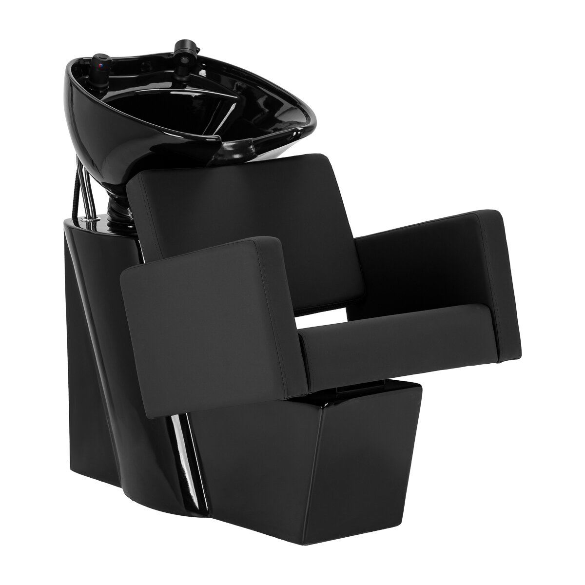 GABBIANO professional hairdressing sink VITORIA, black GABBIANO professional hairdressing sink VITORIA, black