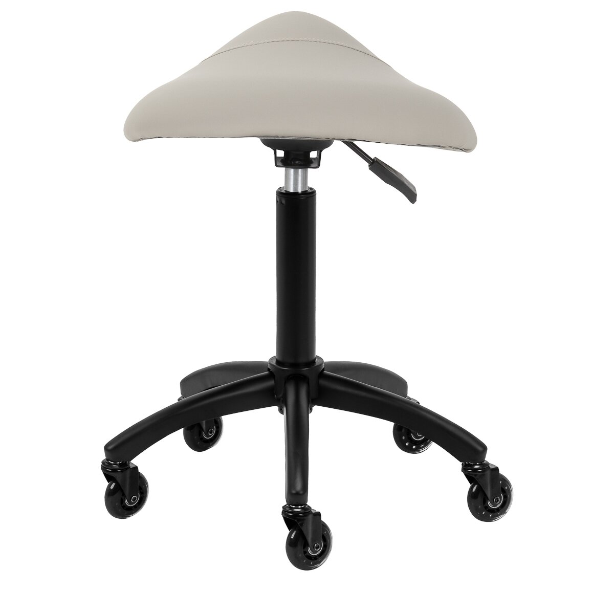 GABBIANO professional master chair - saddle for hairdressers and barbers D032, gray color 3