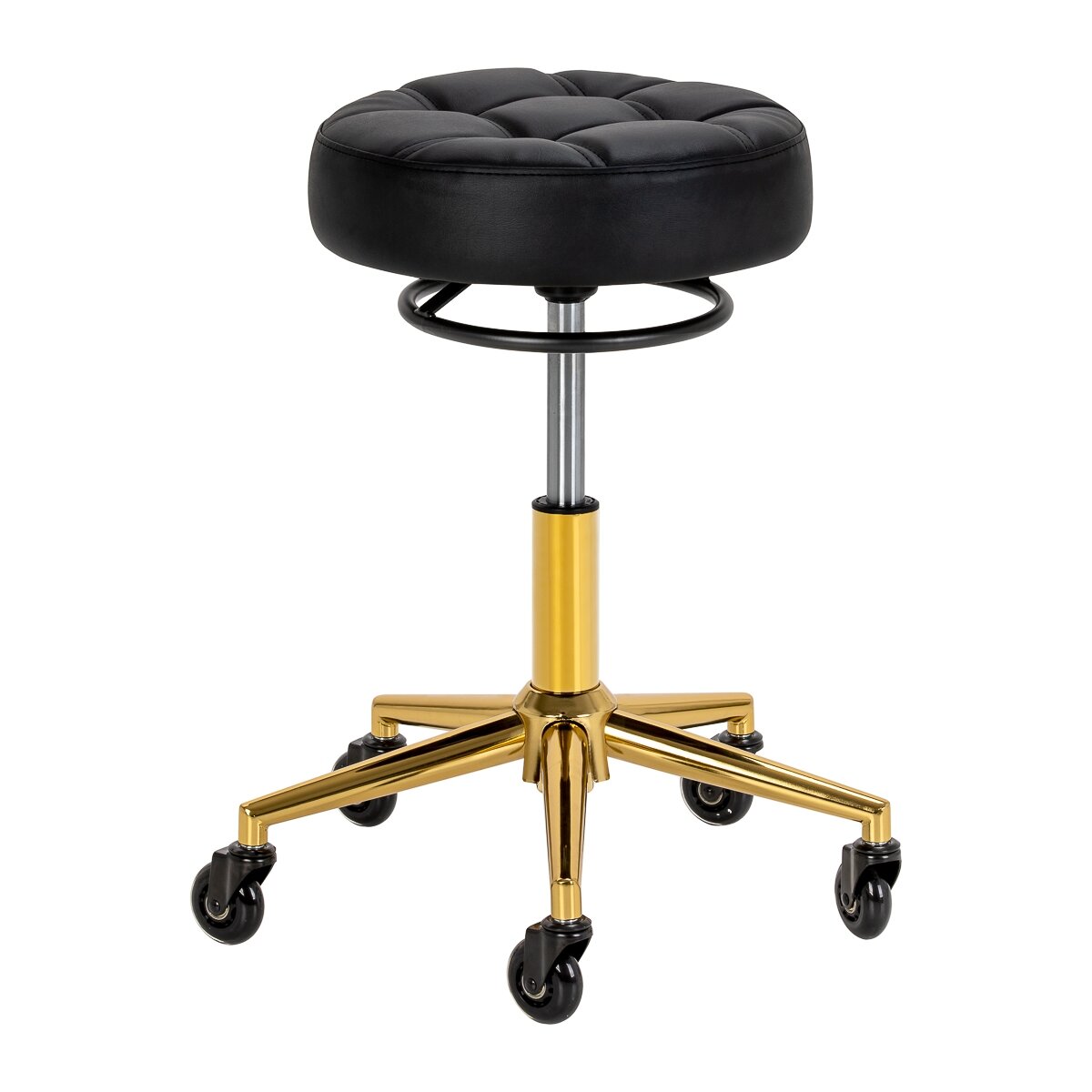 GABBIANO professional craftsman's chair with wheels D054G, black 1 GABBIANO professional craftsman's chair with wheels D054G, black 1