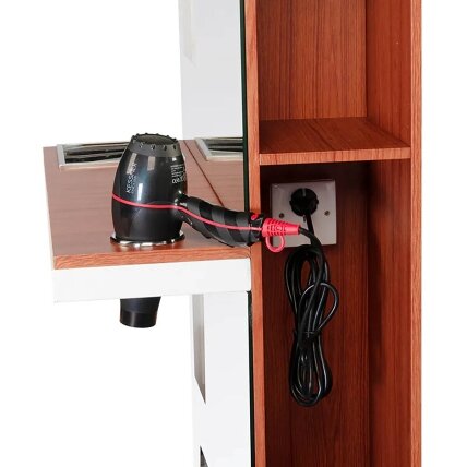 GABBIANO professional hairdressing console-mirror B058, cherry color 5 GABBIANO professional hairdressing console-mirror B058, cherry color 5