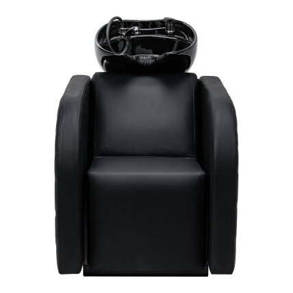 GABBIANO professional hairdressing sink INES with massage function, black 6