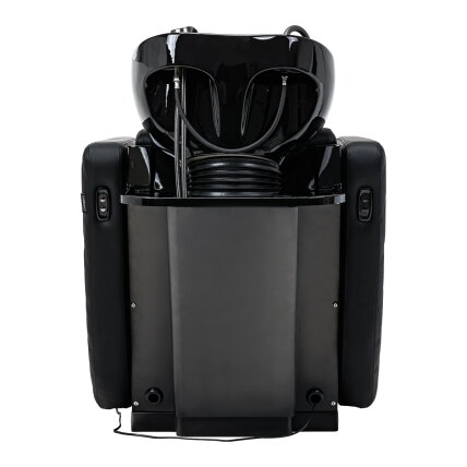 GABBIANO professional hairdressing sink INES with massage function, black 7
