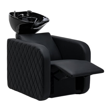 GABBIANO professional hairdressing sink SYLVIA PLUS with massage function, black 2