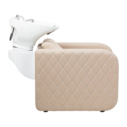 GABBIANO professional hairdressing sink SYLVIA PLUS with massage function, cream color 1