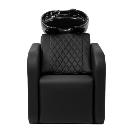GABBIANO professional hairdressing sink SYLVIA with massage function, black 4