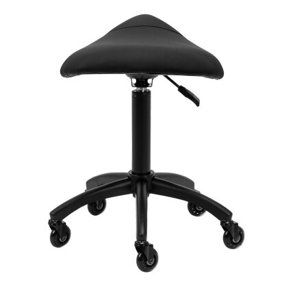 GABBIANO professional master chair-saddle for hairdressers and barbers D032, black 3 GABBIANO professional master chair-saddle for hairdressers and barbers D032, black 3