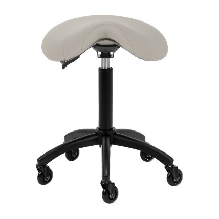 GABBIANO professional master chair - saddle for hairdressers and barbers D032, gray color 1