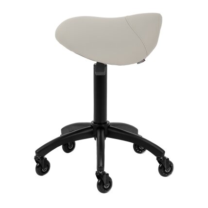 GABBIANO professional master chair - saddle for hairdressers and barbers D032, gray color 2 GABBIANO professional master chair - saddle for hairdressers and barbers D032, gray color 2