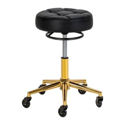 GABBIANO professional craftsman's chair with wheels D054G, black 1