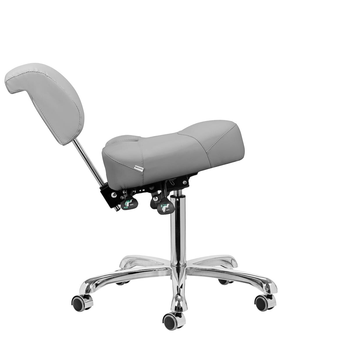 GIOVANNI CLASSIC 1005 professional podiatry chair for beauticians and beauty salons, gray color 5 GIOVANNI CLASSIC 1005 professional podiatry chair for beauticians and beauty salons, gray color 5