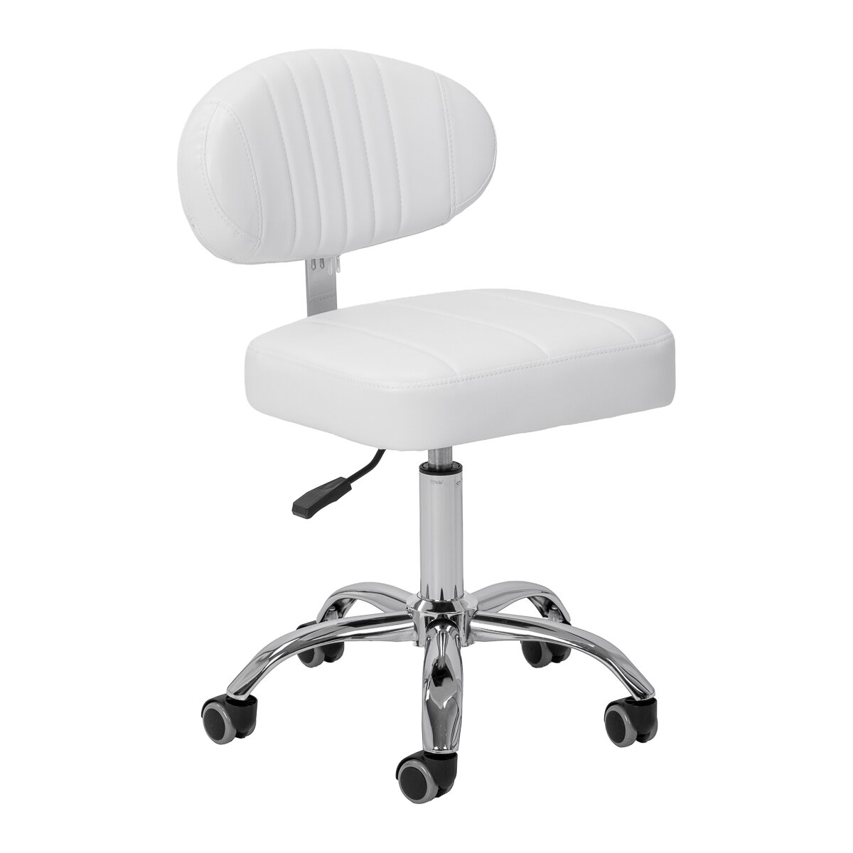 GIOVANNI professional master chair for beauty salons Y08, white GIOVANNI professional master chair for beauty salons Y08, white