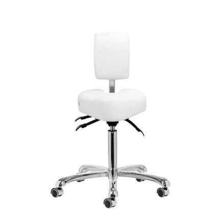 GIOVANNI CLASSIC 1005 profesionali podologinė meistro kėdė kosmetologams bei grožio salonams, baltos spalvos 1 GIOVANNI CLASSIC 1005 profesionali podologinė meistro kėdė kosmetologams bei grožio salonams, baltos spalvos 1