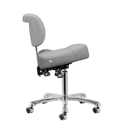 GIOVANNI CLASSIC 1005 professional podiatry chair for beauticians and beauty salons, gray color 4 GIOVANNI CLASSIC 1005 professional podiatry chair for beauticians and beauty salons, gray color 4