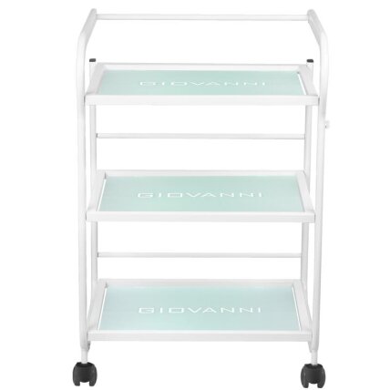 GIOVANNI CLASSIC TYP 1013 professional cosmetology trolley, white color 4 GIOVANNI CLASSIC TYP 1013 professional cosmetology trolley, white color 4