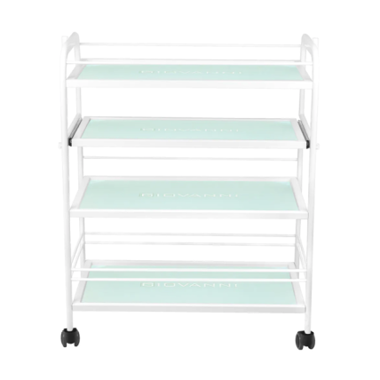 GIOVANNI CLASSIC TYP 1015 professional cosmetology trolley with pull-out shelf + lamp hole 1