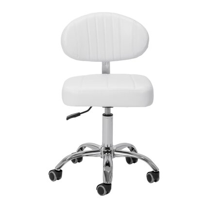 GIOVANNI professional master chair for beauty salons Y08, white 2 GIOVANNI professional master chair for beauty salons Y08, white 2